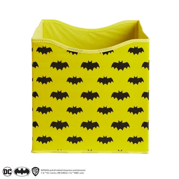 Batman Pack of 2 Storage Cubes Polyester, Cube Storage, Folding 5 Batman Pack of 2 Storage Cubes Polyester, Cube Storage, Folding - Image 5