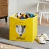 Harry Potter Hufflepuff Storage Cube Cube Storage, Polyester, Kids