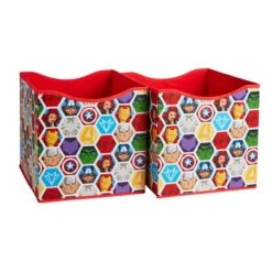Marvel Pack of 2 Storage Cubes Fabric, Polyester, Cube Storage 10 Marvel Pack of 2 Storage Cubes Fabric, Polyester, Cube Storage -All Kids And Nursery Sales 2024 30747328 alt03