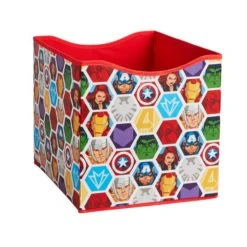 Marvel Pack of 2 Storage Cubes Fabric, Polyester, Cube Storage 11 Marvel Pack of 2 Storage Cubes Fabric, Polyester, Cube Storage -All Kids And Nursery Sales 2024 30747328 alt04
