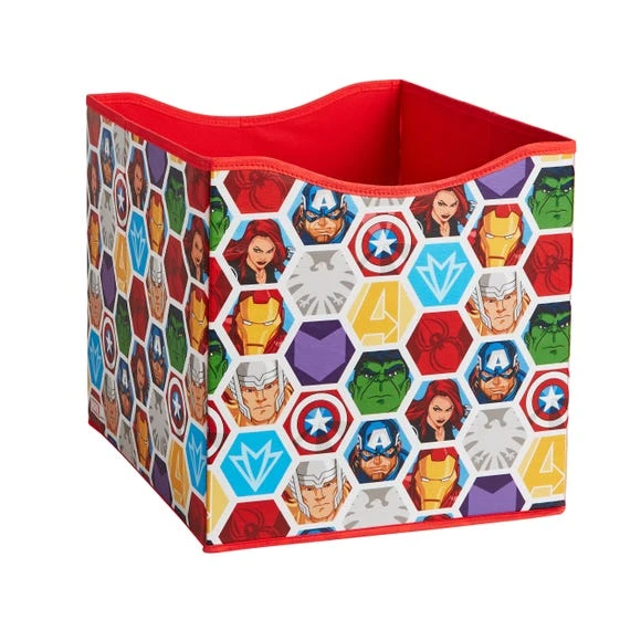 Marvel Pack of 2 Storage Cubes Fabric, Polyester, Cube Storage 5 Marvel Pack of 2 Storage Cubes Fabric, Polyester, Cube Storage - Image 5
