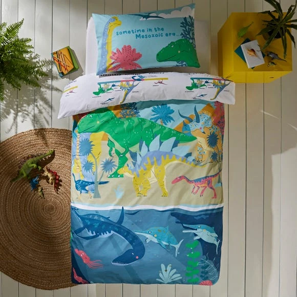 Natural History Museum From Ocean to Sky 100% Cotton Duvet Cover and Pillowcase Set Duvet Cover Sets, Animals, Reversible 1 Natural History Museum From Ocean to Sky 100% Cotton Duvet Cover and Pillowcase Set Duvet Cover Sets, Animals, Reversible