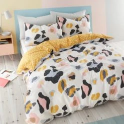 Dunelm Leopard Duvet Cover and Pillowcase Set Polycotton, Kids, Animal Print -All Kids And Nursery Sales 2024 30747609 alt09