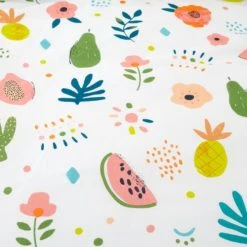 Dunelm Jungle Carnival 100% Cotton Duvet Cover and Pillowcase Set Duvet Cover Sets, Teal (Green), Kids -All Kids And Nursery Sales 2024 30747612 alt05