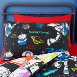 Disney Buzz Lightyear Duvet Cover and Pillowcase Set MultiColoured, Kids, Reversible 10 Disney Buzz Lightyear Duvet Cover and Pillowcase Set MultiColoured, Kids, Reversible -All Kids And Nursery Sales 2024 30747623 alt02