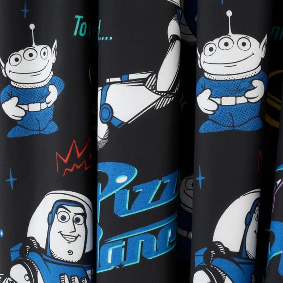Disney Buzz Lightyear Pencil Pleat Curtains Character, Kids, Polycotton 3 Disney Buzz Lightyear Pencil Pleat Curtains Character, Kids, Polycotton - Image 3