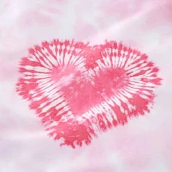 Dunelm Tie Dye Hearts Duvet Cover and Pillowcase Set Duvet Cover Sets, Pink, Kids -All Kids And Nursery Sales 2024 30747629 alt04