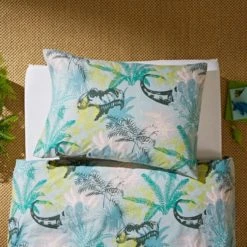 Natural History Museum All About T-Rex 100% Cotton Duvet Cover and Pillowcase Set Kids, Reversible, Green 8 Natural History Museum All About T-Rex 100% Cotton Duvet Cover and Pillowcase Set Kids, Reversible, Green -All Kids And Nursery Sales 2024 30747636 alt02