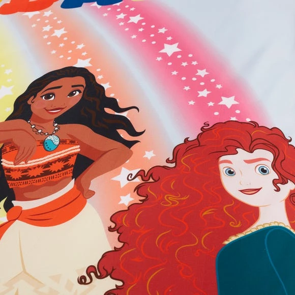 Disney Princess Magical 100% Cotton Duvet Cover and Pillowcase Set Reversible, Character, MultiColoured 6 Disney Princess Magical 100% Cotton Duvet Cover and Pillowcase Set Reversible, Character, MultiColoured - Image 6