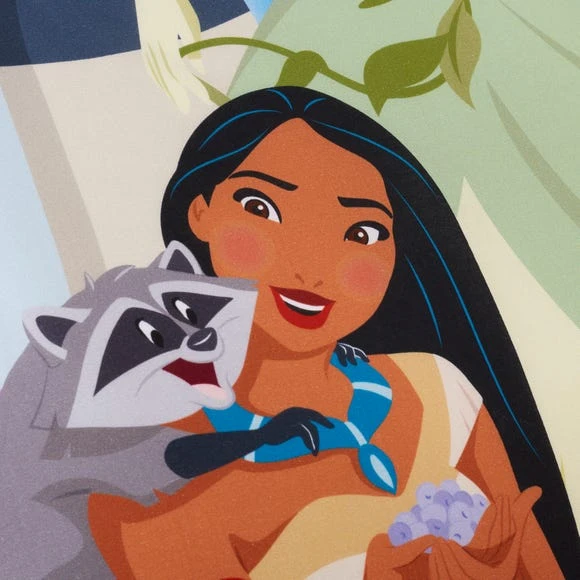 Disney Princess Magical 100% Cotton Duvet Cover and Pillowcase Set Reversible, Character, MultiColoured 9 Disney Princess Magical 100% Cotton Duvet Cover and Pillowcase Set Reversible, Character, MultiColoured - Image 9