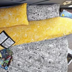 Style Lab Doodles Duvet Cover and Pillowcase Set Duvet Cover Sets, Black and white, Reversible 9 Style Lab Doodles Duvet Cover and Pillowcase Set Duvet Cover Sets, Black and white, Reversible -All Kids And Nursery Sales 2024 30748979 alt02