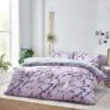 Style Lab Marble Duvet Cover and Pillowcase Set Duvet Cover Sets, Abstract, Pastel (Multi Coloured)