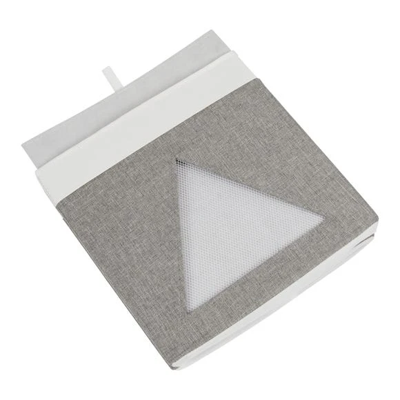 Dunelm Triangle Mesh Grey Foldable Box Storage Boxes, Polyester, Fabric 5 Dunelm Triangle Mesh Grey Foldable Box Storage Boxes, Polyester, Fabric - Image 5