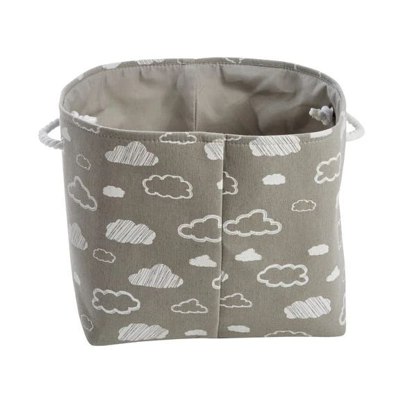Dunelm Cloud Storage Basket Grey Kids, Storage Baskets, Fabric 2 Dunelm Cloud Storage Basket Grey Kids, Storage Baskets, Fabric - Image 2