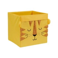Dunelm Tiger Felt Foldable Box Storage Boxes, Fabric, Kids 7 Dunelm Tiger Felt Foldable Box Storage Boxes, Fabric, Kids -All Kids And Nursery Sales 2024 30754133 alt02