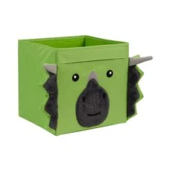 Dunelm Triceratops Felt Foldable Box Storage Boxes, Fabric, Animals -All Kids And Nursery Sales 2024 30754135 alt02