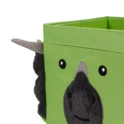 Dunelm Triceratops Felt Foldable Box Storage Boxes, Fabric, Animals -All Kids And Nursery Sales 2024 30754135 alt03