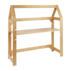 Dunelm Kids Natural Adjustable Shelving Unit Desk Wood, Kids Shelves -All Kids And Nursery Sales 2024 30754136 alt02