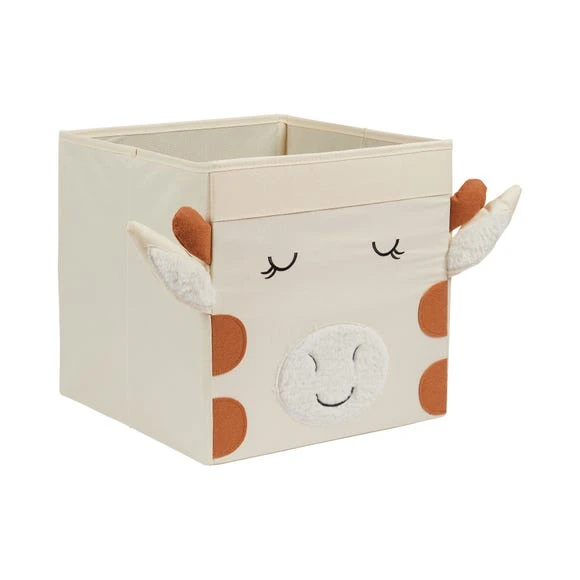 Dunelm Giraffe Felt Foldable Box Folding, Storage Boxes, Fabric 3 Dunelm Giraffe Felt Foldable Box Folding, Storage Boxes, Fabric - Image 3