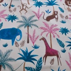 Dunelm Jungle Friends Reversible Duvet Cover and Pillowcase Set Kids, Duvet Cover Sets, Polycotton 11 Dunelm Jungle Friends Reversible Duvet Cover and Pillowcase Set Kids, Duvet Cover Sets, Polycotton -All Kids And Nursery Sales 2024 30755016 alt05