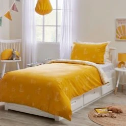 Dunelm Doodle Dogs Reversible Duvet Cover and Pillow Set Polycotton, Duvet Cover Sets, MultiColoured