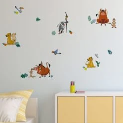 Disney Lion King Wall Stickers Animals, Paper, Made in the UK