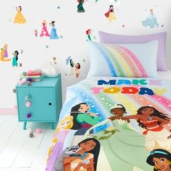 Disney Princess Magical Wall Stickers Kids, Paper, Made in the UK