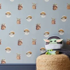 Disney Star Wars Baby Grogu Wallpaper Kids, Paper, Made in the UK -All Kids And Nursery Sales 2024 30757422 alt03