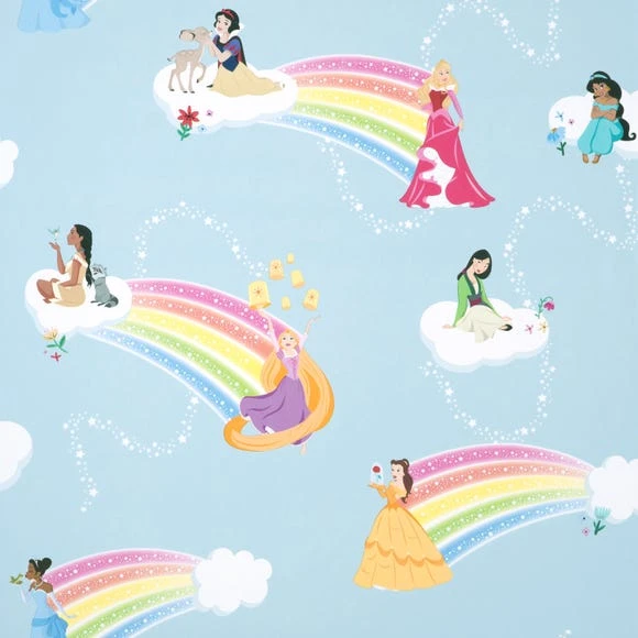 Disney Princess Magical Wallpaper Made in the UK, Paper, Kids 2 Disney Princess Magical Wallpaper Made in the UK, Paper, Kids - Image 2