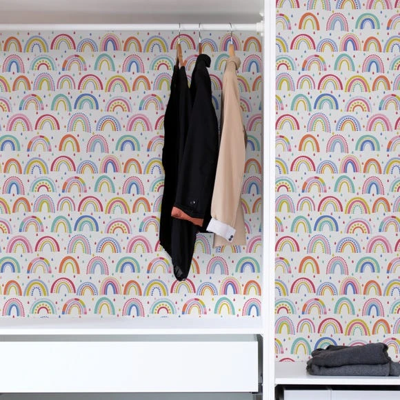 NuWallpaper Nu Wall Self Adhesive Over the Rainbow Wallpaper Kids, Paper, Made in the UK 6 NuWallpaper Nu Wall Self Adhesive Over the Rainbow Wallpaper Kids, Paper, Made in the UK - Image 6