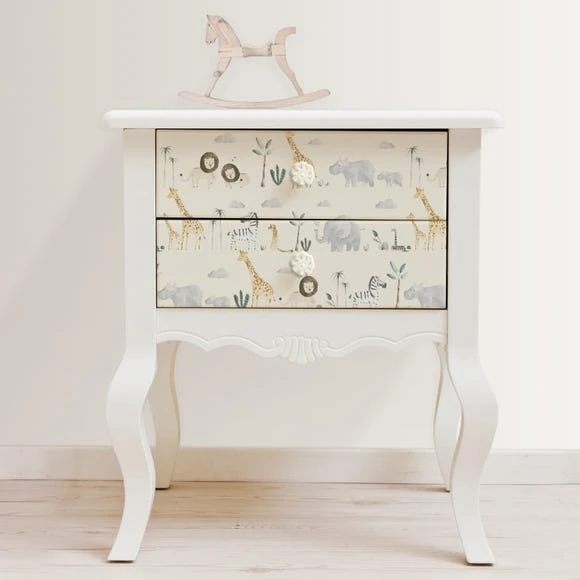 NuWallpaper Nu Wall Self Adhesive Safari Wallpaper Paper, Made in the UK, Kids 3 NuWallpaper Nu Wall Self Adhesive Safari Wallpaper Paper, Made in the UK, Kids - Image 3