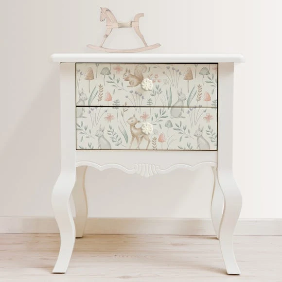 NuWallpaper Nu Wall Self Adhesive Woodland Animals Wallpaper Kids, Made in the UK, Paper 3 NuWallpaper Nu Wall Self Adhesive Woodland Animals Wallpaper Kids, Made in the UK, Paper - Image 3