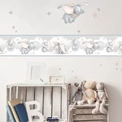 Disney Dumbo Wallpaper Border Paper, Made in the UK, Kids