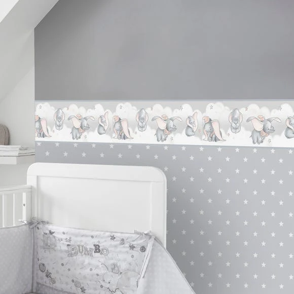 Disney Dumbo Wallpaper Border Paper, Made in the UK, Kids 2 Disney Dumbo Wallpaper Border Paper, Made in the UK, Kids - Image 2
