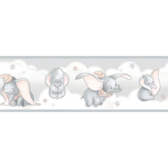 Disney Dumbo Wallpaper Border Paper, Made in the UK, Kids 3 Disney Dumbo Wallpaper Border Paper, Made in the UK, Kids - Image 3